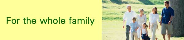 financial products for the whole family