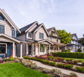 A row of houses