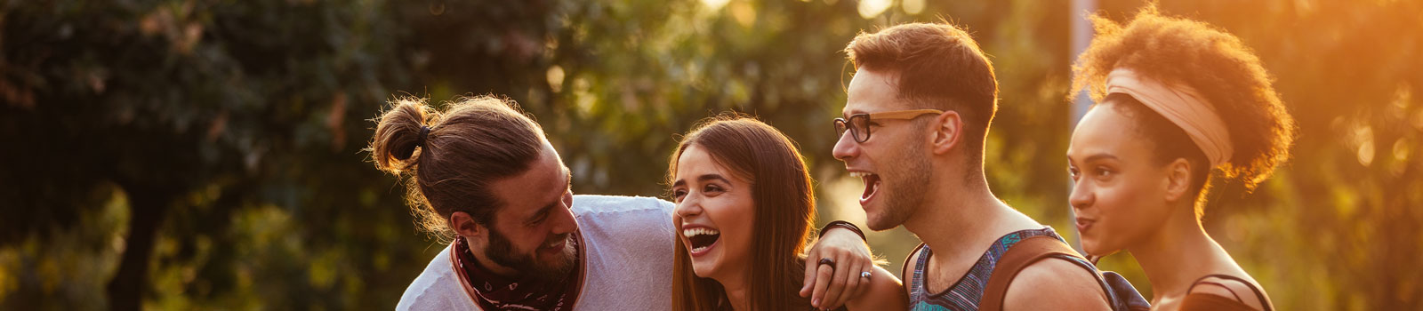 friends laughing