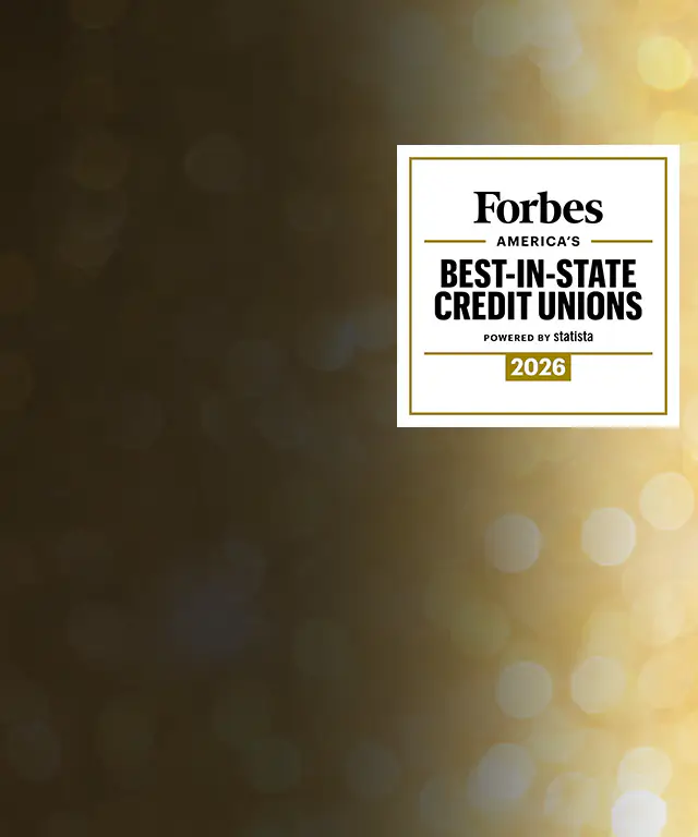 Forbes logo with bokeh effect background