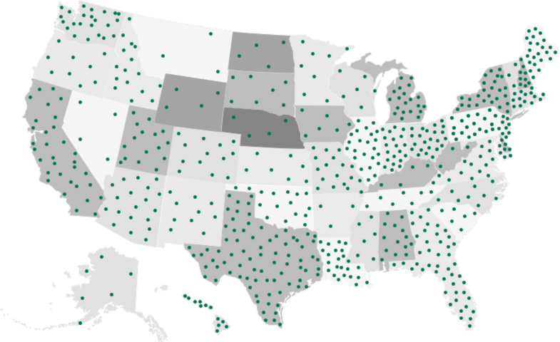 Co-Op Shared Branches in the United States