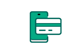 Mobile wallet icon