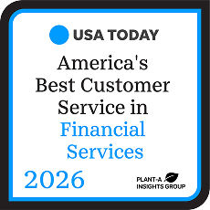 USA Today America's Best Customer Service in Financial Services 2026
