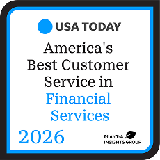 USA Today America's Best Customer Service in Financial Services 2026