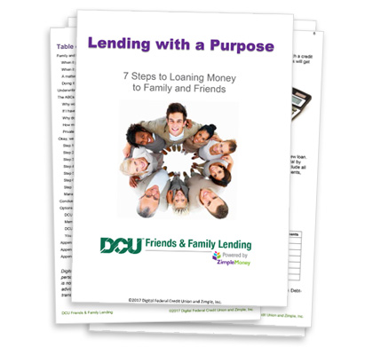 DCU Friends and Family Lending Powered by ZimpleMoney