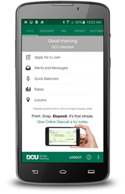 Mobile Banking at DCU