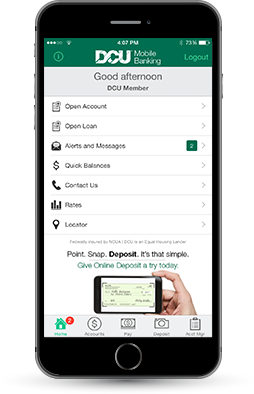 Mobile Banking at DCU